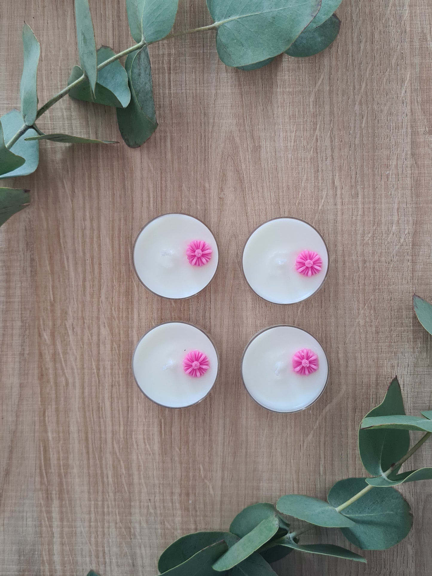 Vela de Té Floral