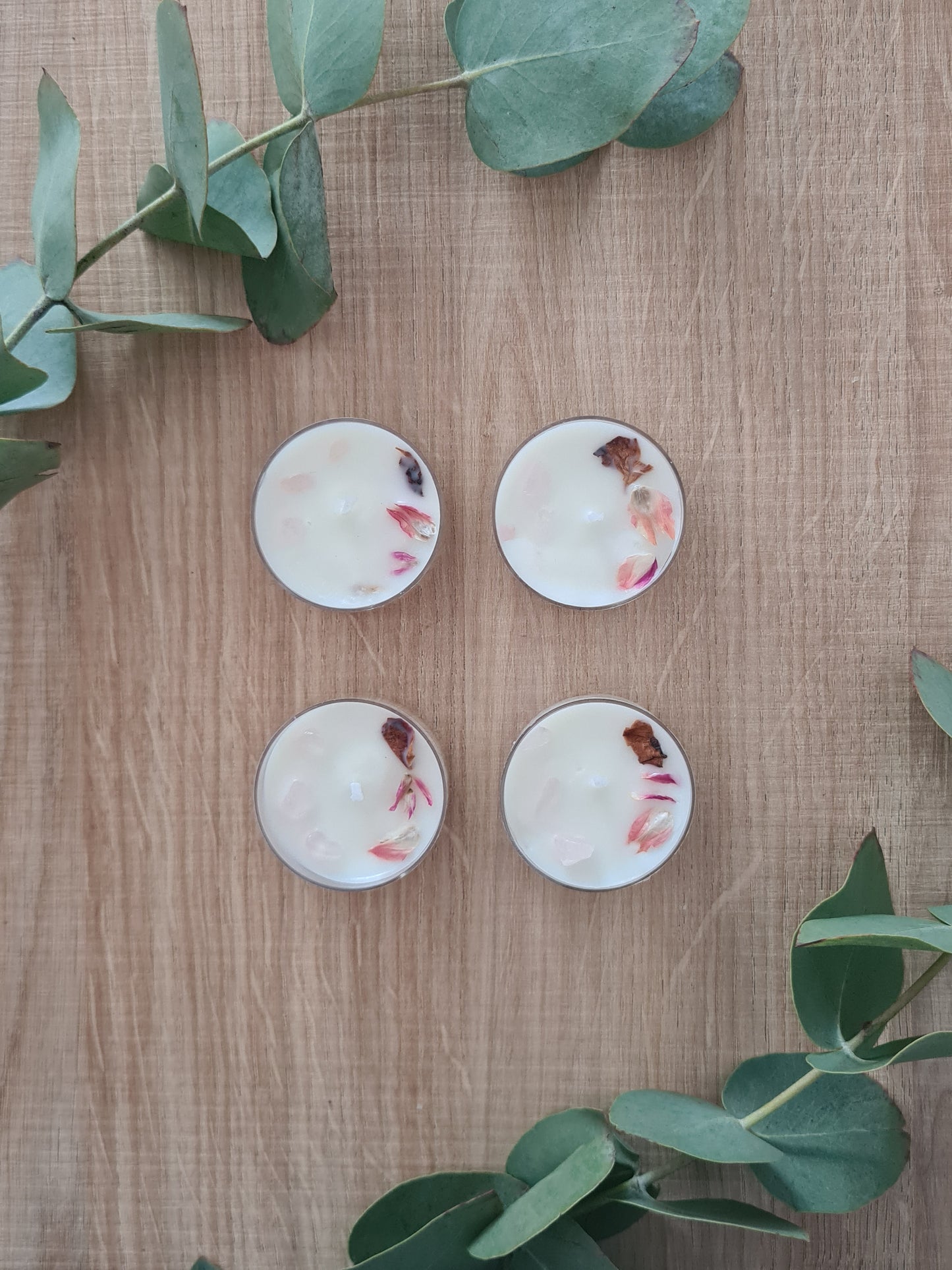 Vela de Té Rosas