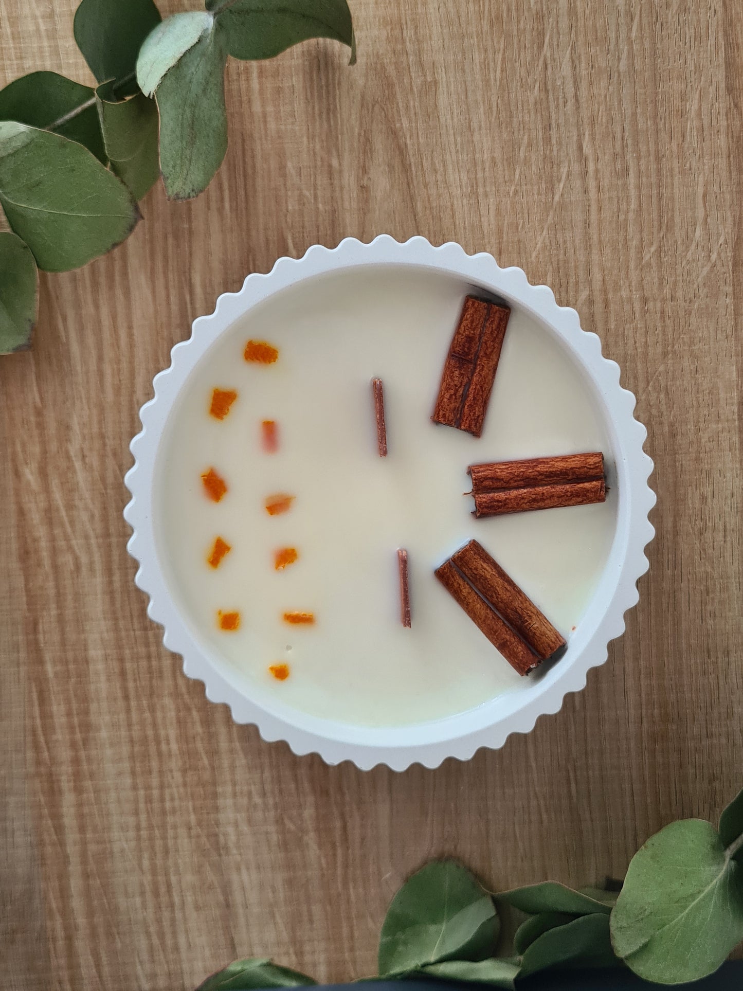 Vela Galleris Canela-Naranja