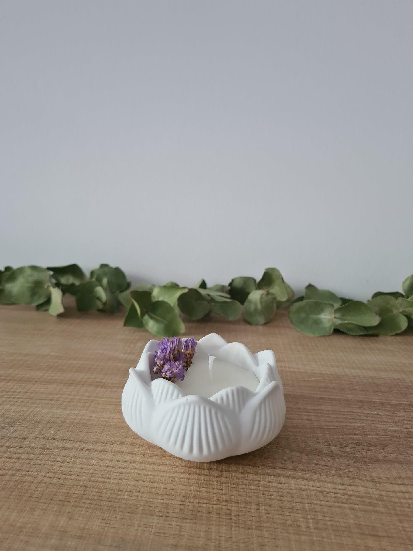 Vela Flor de loto