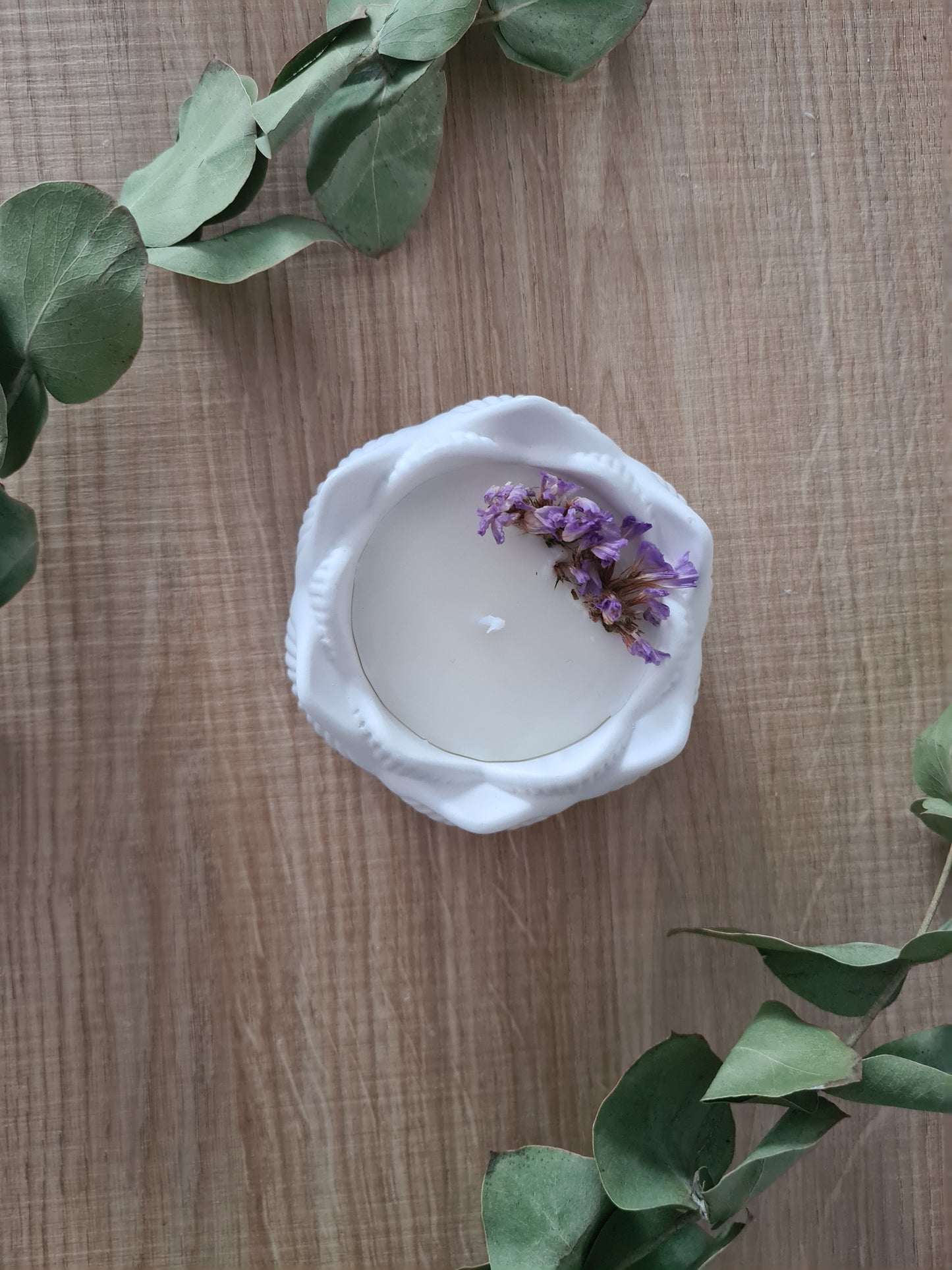 Vela Flor de loto