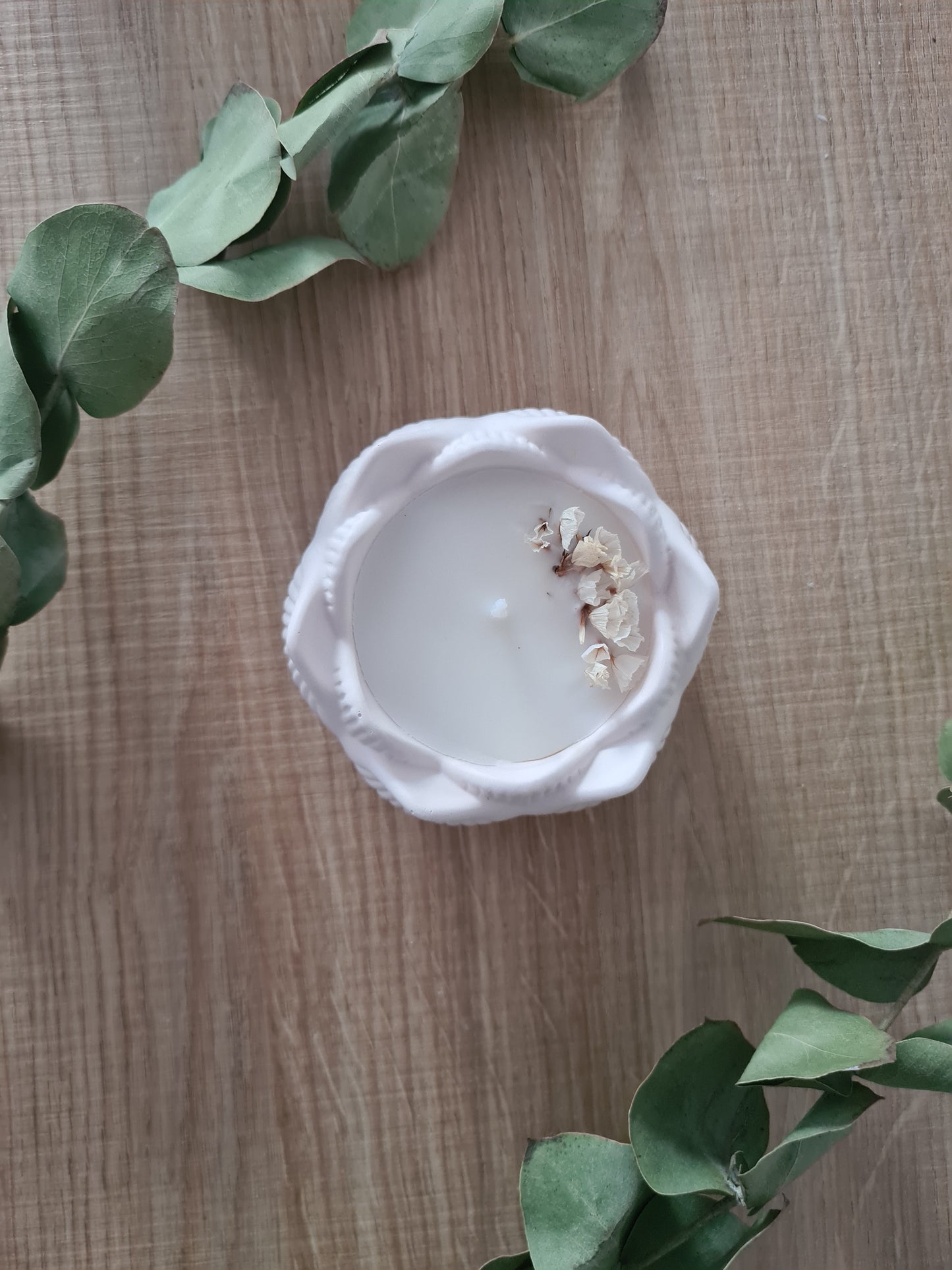 Vela Flor de loto