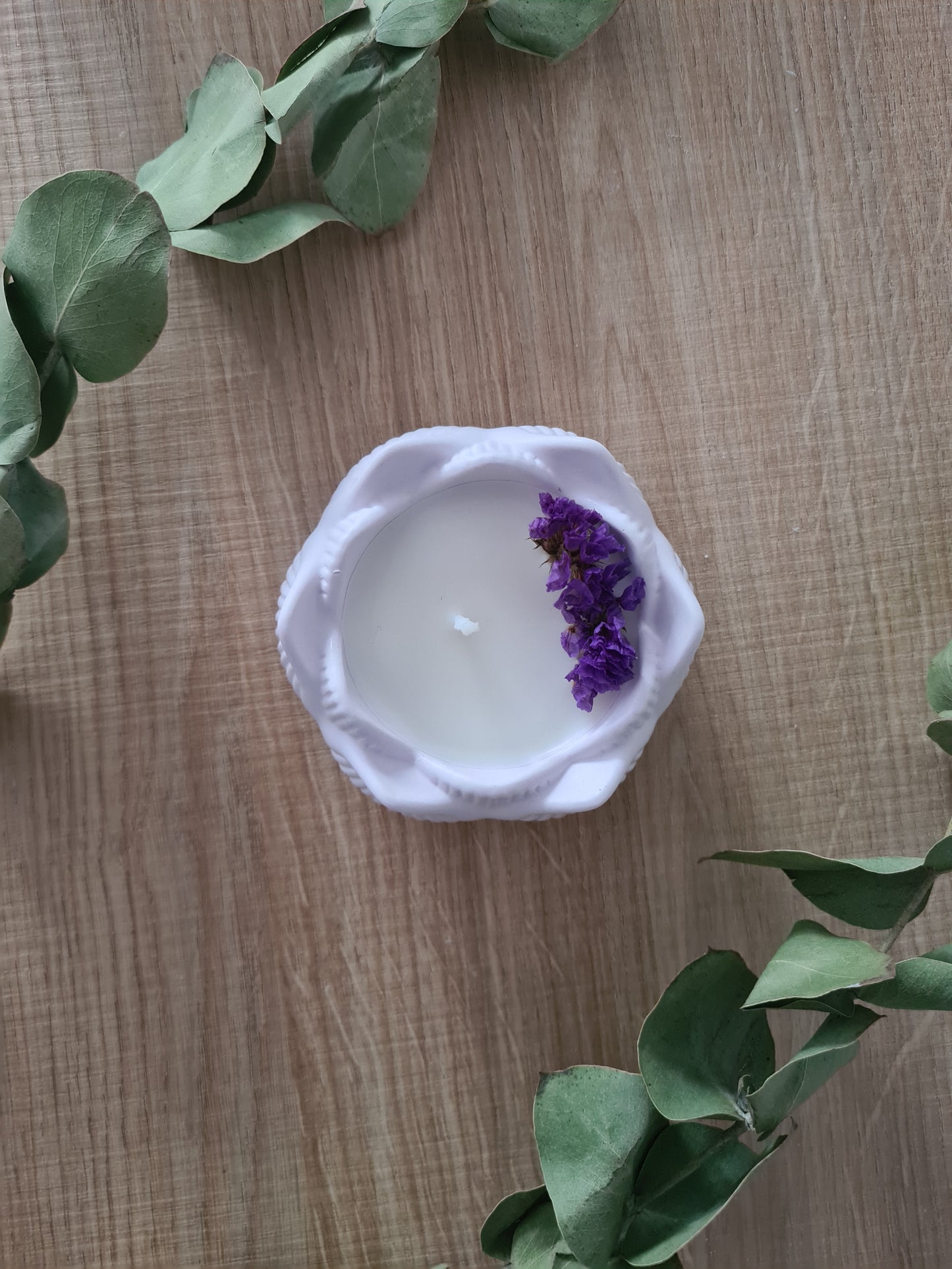 Vela Flor de loto