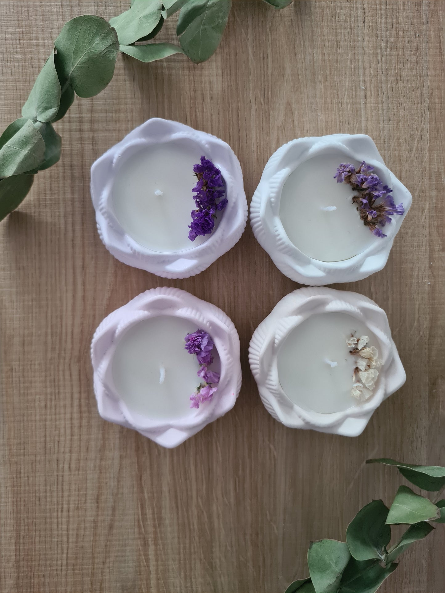 Vela Flor de loto