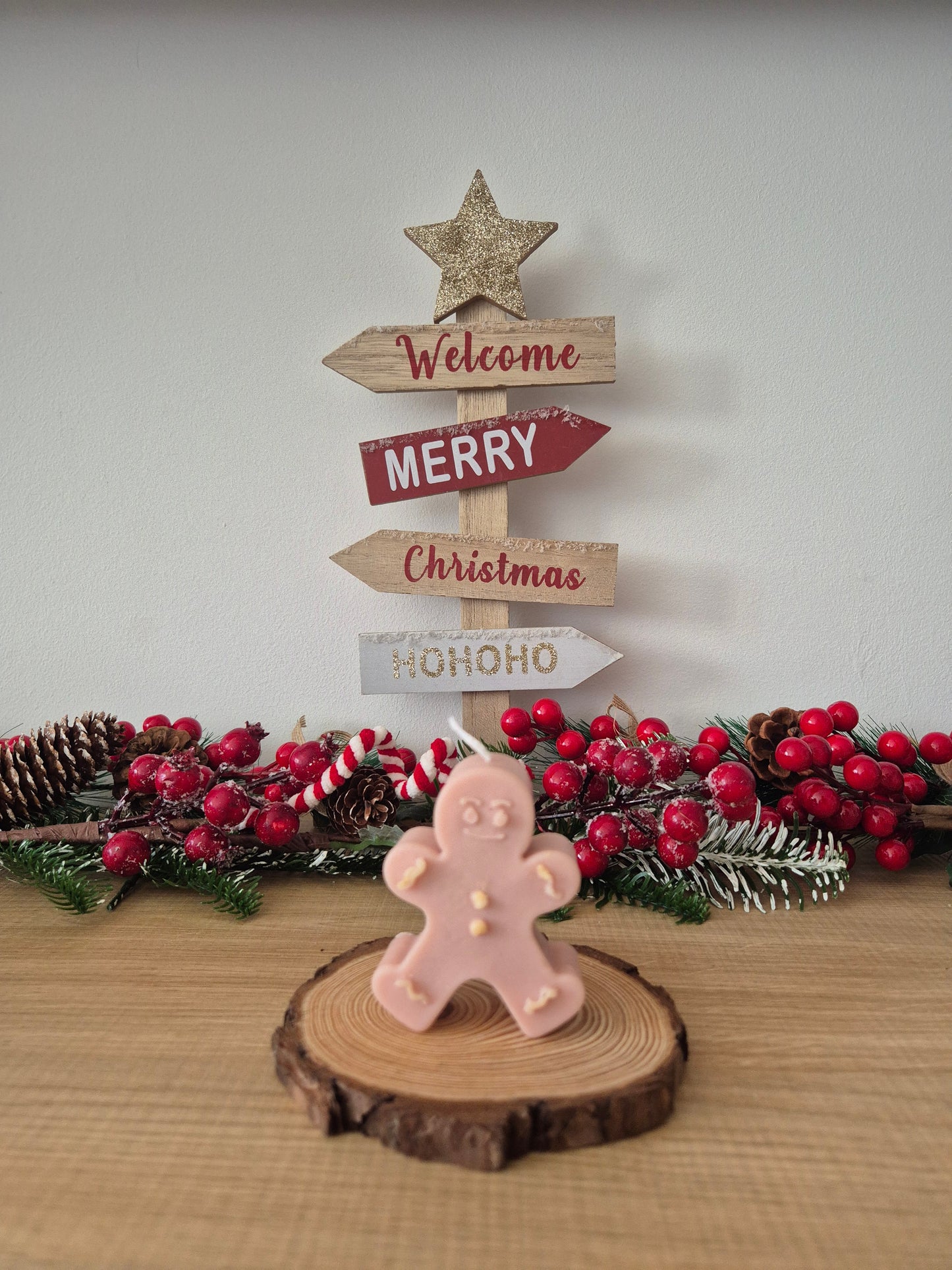 Vela Galleta de Jenjibre