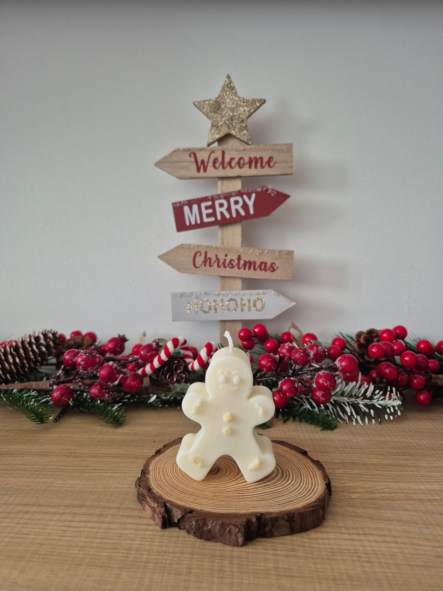 Vela Galleta de Jenjibre